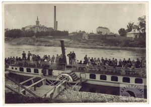 [KRESY - VILNA - passengers of the steamer 