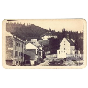 K. F. Lang - kościół św. Jana Chrzciciela na fotografii z 2. poł. lat 60. XIX w.