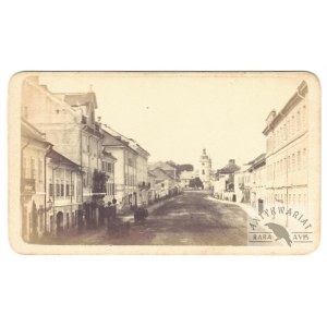 K. F. Lang - ul. św. Anny na fotografii z 2. poł. lat 60. XIX w.