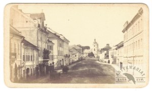 K. F. Lang - St. Anne's Street in a photograph from the second half of the 1860s.