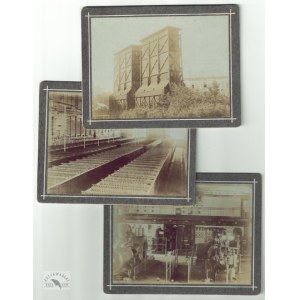 [LWÓW - elektrownia do zasilenia miejskich tramwajów - fotografie widokowe]. [pocz. XX w.]....