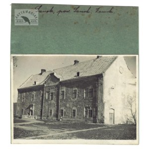[SANOK - Zamek królewski - fotografia widokowa]. [1. poł. XX w.]. Fotografia form. 8,...