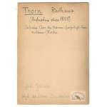 Ratusz w Toruniu na fotografii z ok. 1895.