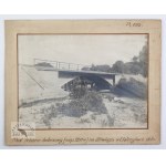 [USTRZYKI Dolne - most żelazno-betonowy [rozp. 22.0 m] na Strwiążu w Ustrzykach doln. - fotografia widokowo-sytuacyjna]....