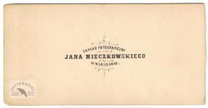 J. Mieczkowski - The palace in the Royal Łazienki in W-wa on stereoscopic photography from the series 