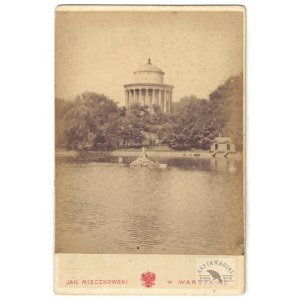 J. Mieczkowski - Wodozbiór w Ogrodzie Saskim - fotografia z l. 70. XIX w.