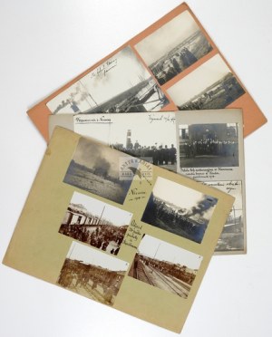 [before WWI - 24th Infantry Regiment - departure from Stanislawow and memories of Germany - situational photographs]. [1910]...