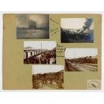 [przed I WOJNĄ - 24. pułk piechoty - odjazd ze Stanisławowa i wspomnienia z Niemiec - fotografie sytuacyjne]. [1910]...