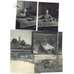 [I WOJNA św. - szlak bojowy - fotografie sytuacyjne]. [1915]. Zestaw 68 fotografii form. ca 6,5x9 cm, 6,5x10,5 cm,...