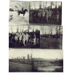 [I WOJNA św. - szlak bojowy - fotografie sytuacyjne]. [1915]. Zestaw 68 fotografii form. ca 6,5x9 cm, 6,5x10,5 cm,...