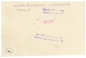 Baranovichi - Main Street - press photograph from the First World War.