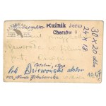 [II WOJNA św. - kadr z filmu Ostatni etap - fotografia sytuacyjna]. [1947]. Fotografia form. 5,4x8,...
