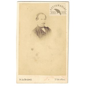 J. Mieczkowski - powstaniec styczniowy Włodzimierz Wolski na fotografii z lat 60....