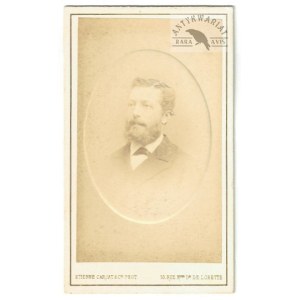 E. Carjat - Walery Antoni Wróblewski - powstaniec styczniowy na fotografii portretowej z nie przed 1867.