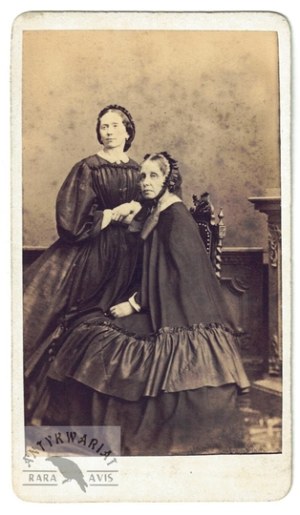 W. Rzewuski - January Uprising - two women in costumes from the 
