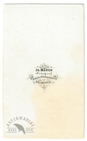 I. Mzek - January Uprising - woman in costume from the period of 