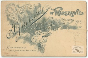 J. Jankowski in Warsaw - portrait photograph of Count Makomaski (?). [not before 1894, not after 1898].