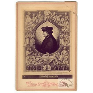 [KOPERNIK Mikołaj (w rzeczywistości Johann Stöffler) - fotografia portretowa - ujęcie w formacie gabinetowym]. [1843?/l....