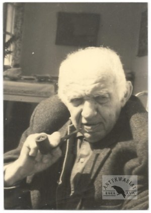 [VINCENZ Stanislaw - portrait photography]. 1966. photograph form. 12.6x9 cm.