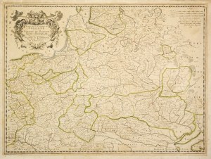 [POLAND]. Estats de la Couronne de Pologne. Map of N. Sanson from the years 1665-1670.
