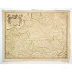 [POLSKA]. Estats de la Couronne de Pologne. Mapa N. Sansona z l. 1665-1670.