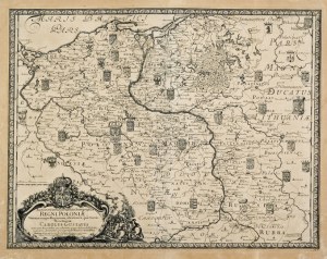 [POLAND]. Auctior et Correctior tabula Chorographica Regni Poloniae. E. Dahlbergh's map of 1696.