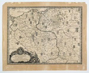 [POLAND]. Auctior et Correctior tabula Chorographica Regni Poloniae. E. Dahlbergh's map of 1696.