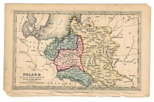 [POLAND]. Poland Previous to its Partition in 1795. map by E. Bull from l. 1830-1832.