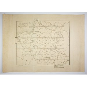 Kompletna 48-arkuszowa mapa Chrzanowskiego ziem polskich, Paryż 1859.