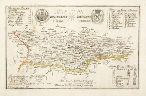 [MAŁOPOLSKA]. Mappa Wol. City of Cracow and its district. 1827.