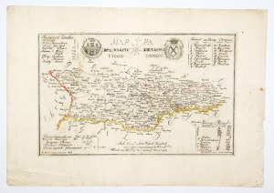 [MAŁOPOLSKA]. Mappa Wol. City of Cracow and its district. 1827.