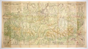 [TATRY]. Tatras. Tourist map. 1948.