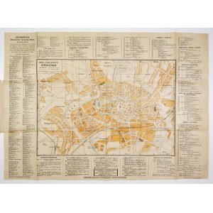 [KRAKÓW]. Nowy plan miasta Krakowa. 1919.