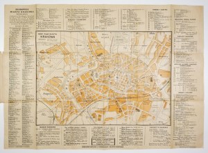 [KRAKOW]. New plan of the city of Cracow. 1919.