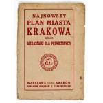 [KRAKÓW]. Nowy plan miasta Krakowa. 1919.