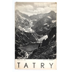 [TATRY]. Tatry. Widok od północy. Barwna mapa panoramiczna. 1936.