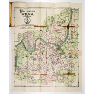 [WILNO]. Plan miasta Wilna. 1933.
