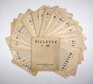 BIULETIN. Confidential. No. 2-100: 1916-1917 Central National Committee.