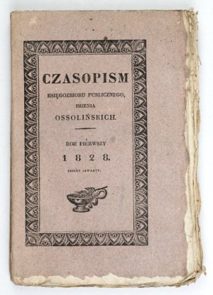 Ossolineum Scientific Journals. R. 1, rev. 4. 1828.