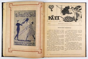 KULT. Warsaw 1922. no. 1-5 - publishing set