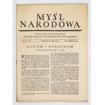 MYŚL Narodowa. R. 1936 (bez jednego numeru).