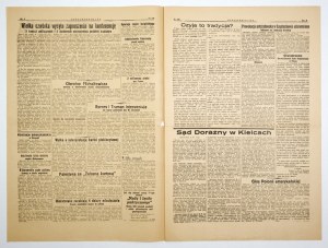 RZECZPOSPOLITA. R. 3, no. 188: 10 July 1946 Verdict on Greiser, Kielce pogrom.