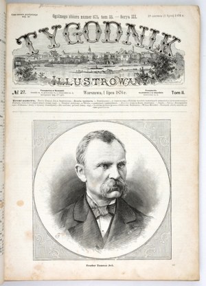 THE Illustrated WEEKLY. R. 1876, 2nd half. Numerous woodcuts.