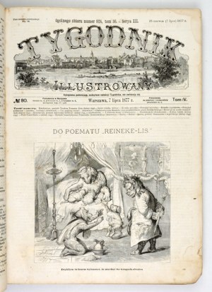 THE Illustrated WEEKLY. R. 1877, 2nd half. Numerous woodcuts.