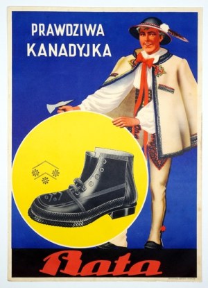 Advertisement of the well-known shoe company 