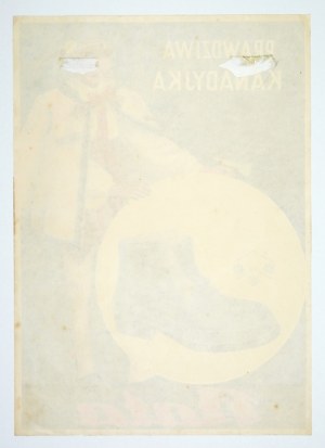 Advertisement of the well-known shoe company 