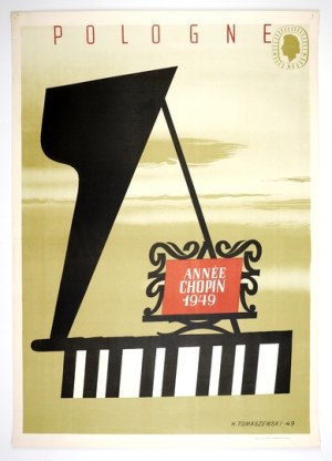TOMASZEWSKI Henryk - Année Chopin 1949. pologne. 1949.