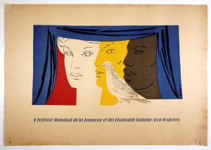 KAJA Zbigniew - V Festival Mondial de la Jeunesse et des Etudiants - Varsovie 31.VII - 14.VIII 1955....