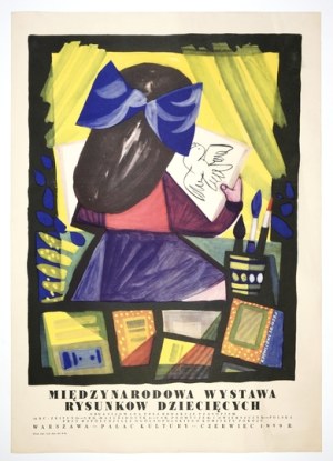 RYCHLICKI Zbigniew - International exhibition of children's drawings. 1959.