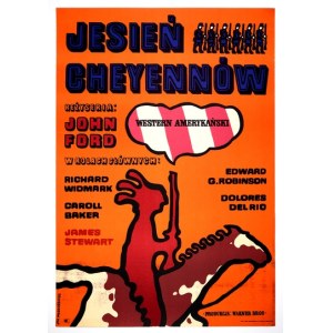 MŁODOŻENIEC Jan - Jesień Cheyennów. [1970].